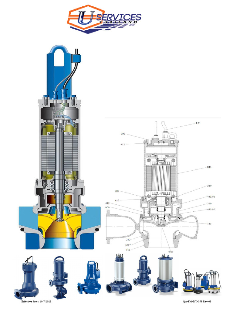 QA-FM-RY-059 Rev.06 Submersible Motor Pump Engineering Inspection ...