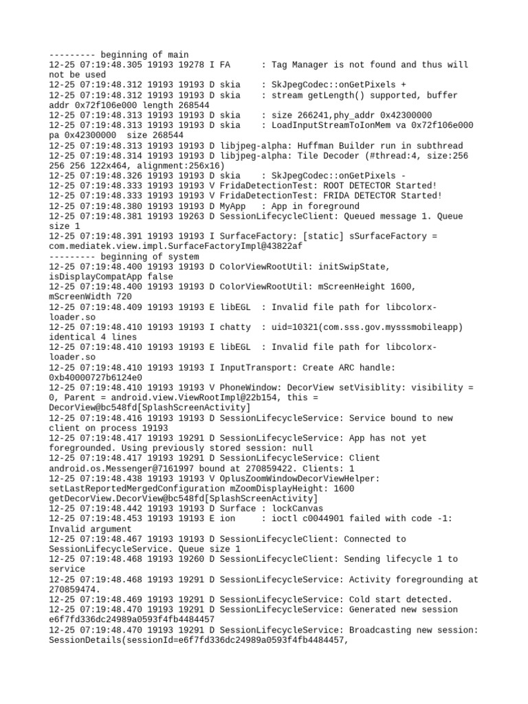 App Session Lifecycle Log Analysis | PDF | Computer Programming ...