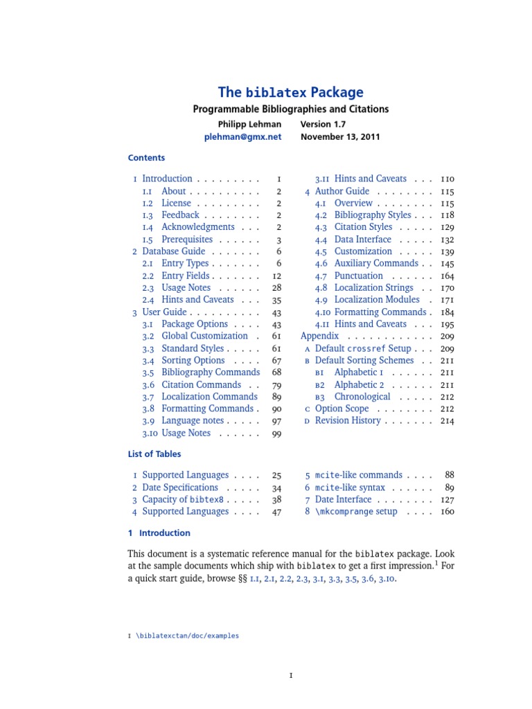 Bib Latex PDF Citation Bibliography