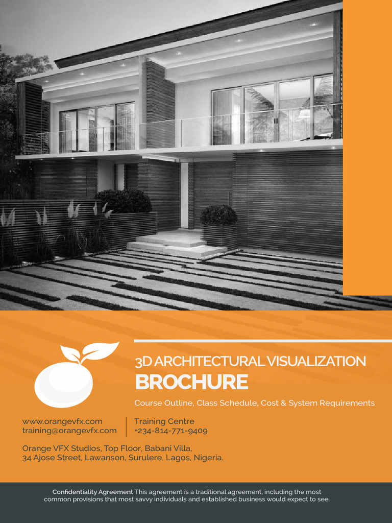 3D Architectural Visualization Brochure | PDF | Adobe Photoshop | 3 D ...