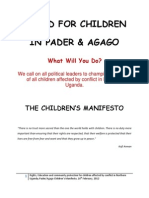 Pader Child Rights Manifesto