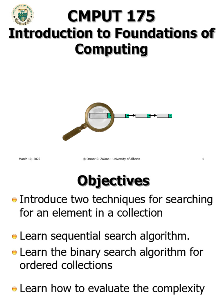 Search Algorithms: Sequential vs Binary | PDF | Database Index | Algorithms