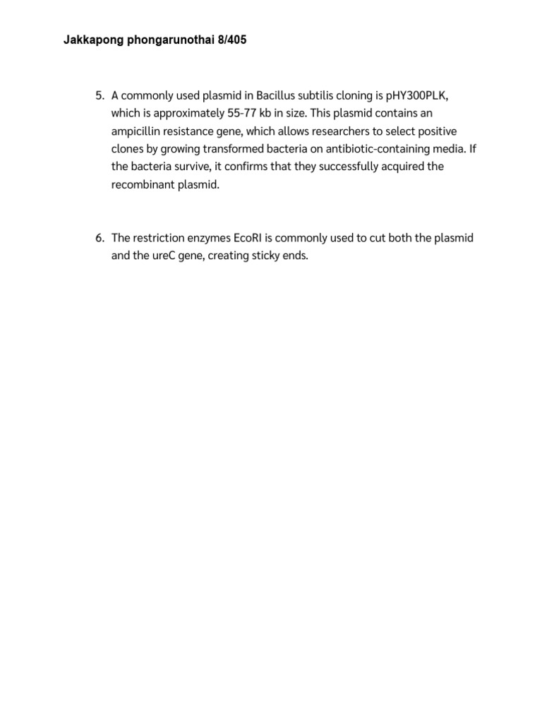 Molecular Cloning 2 | PDF