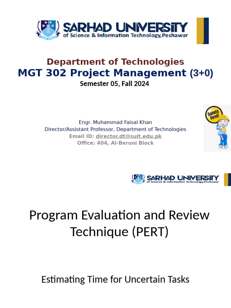 Understanding PERT for Project Management | PDF