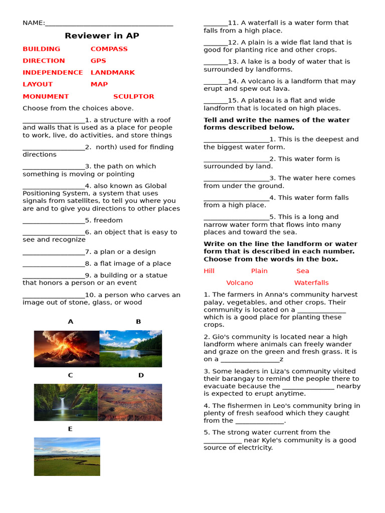 AP 3RD | PDF | Volcano | Earth Sciences