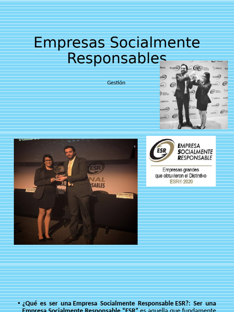 Empresas Socialmente Responsables en México | PDF