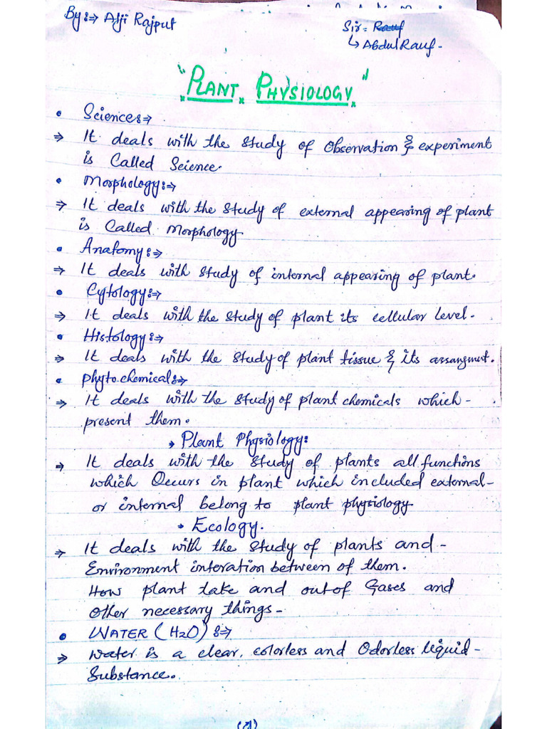 Ecology Notes | PDF