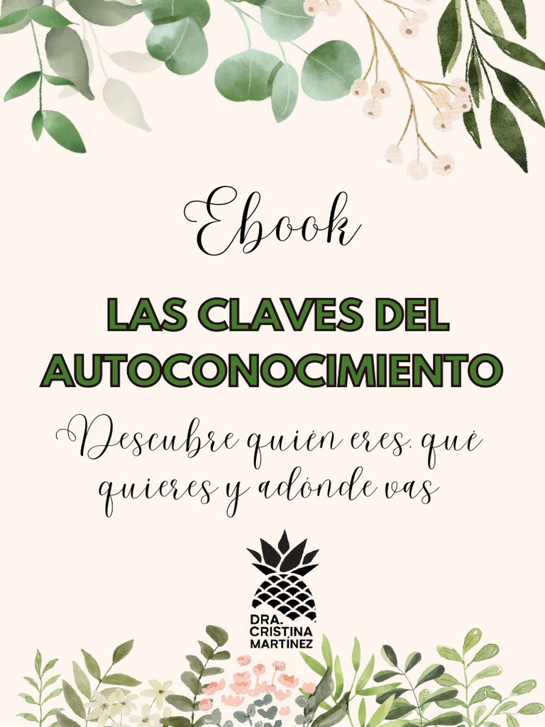 Claves para el Autoconocimiento Personal | PDF | Las emociones | Temor