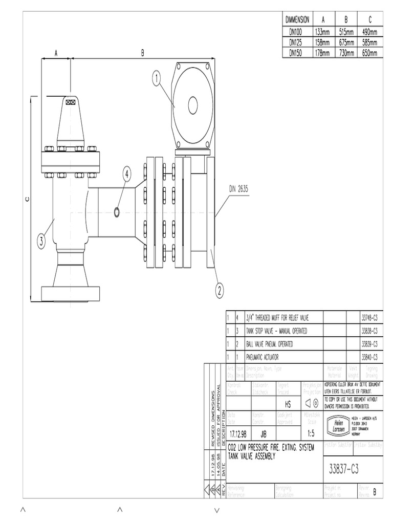 Tank Valve Assembly | PDF