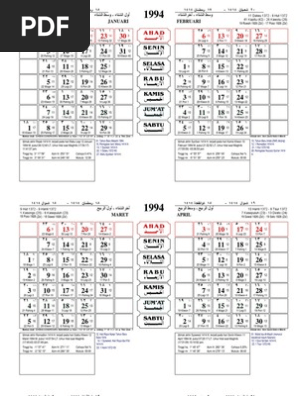 Kalender Gresik 1994 Pdf