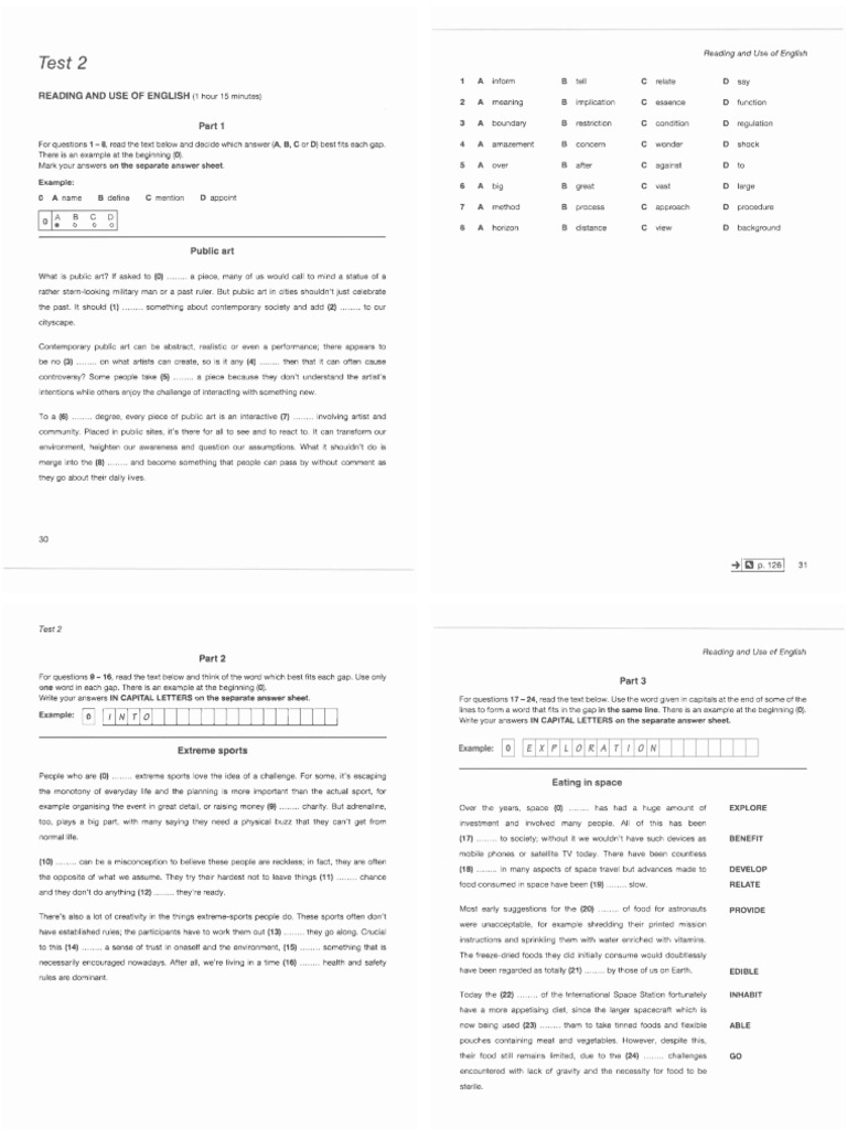 CAE Test 2 | PDF