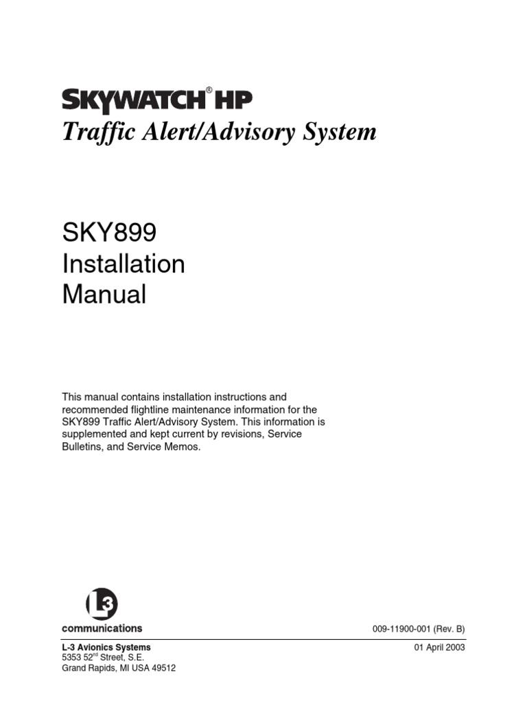 Sky 899 | PDF | Computing | Aviation