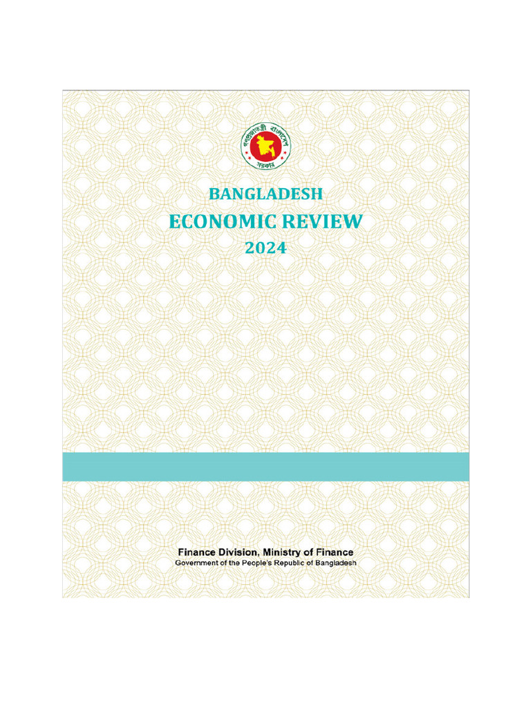 Bangladesh Economic Review 2024 Insights | PDF | Cost Of Living | Gross ...