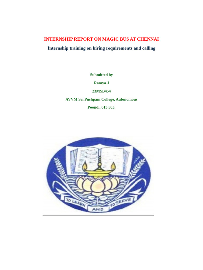 Ramya Report New | PDF