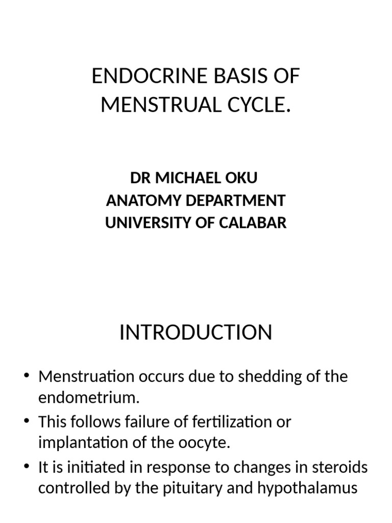 Menstrual Cycle Phases and Hormones | PDF | Menstrual Cycle ...