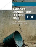 Rapportmondialcorruption2008 French