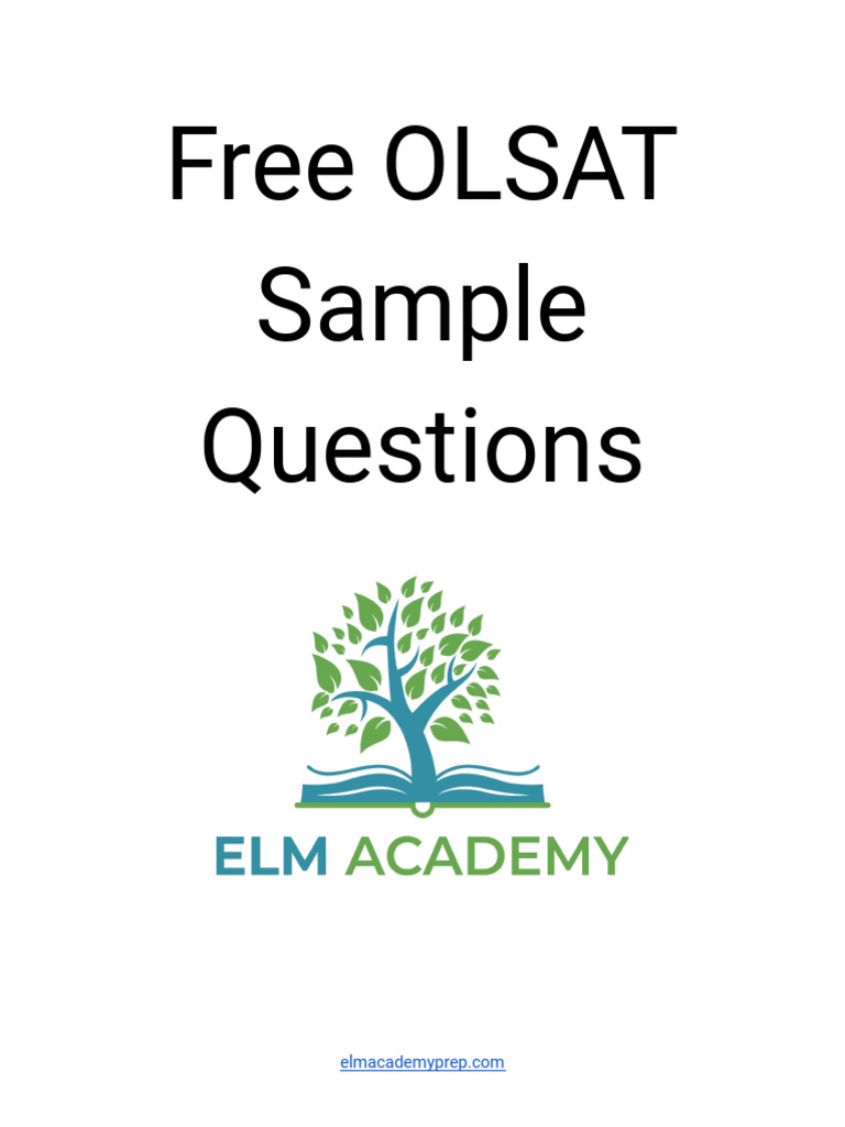 Free OLSAT Sample Questions Guide | PDF