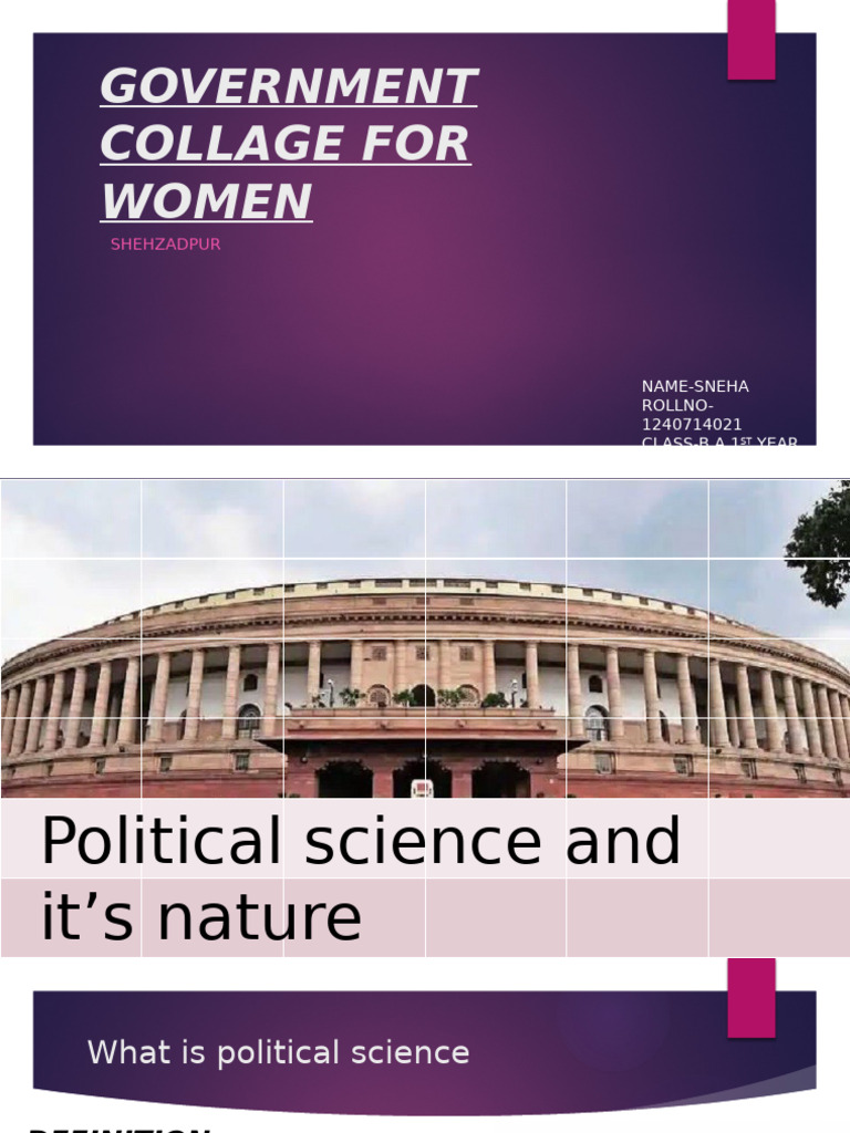 Political Science Overview Collage | PDF | Political Science | Science