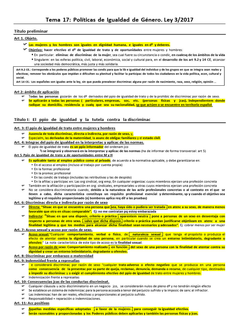 Políticas de Igualdad de Género en España | PDF | Acoso sexual | Justicia