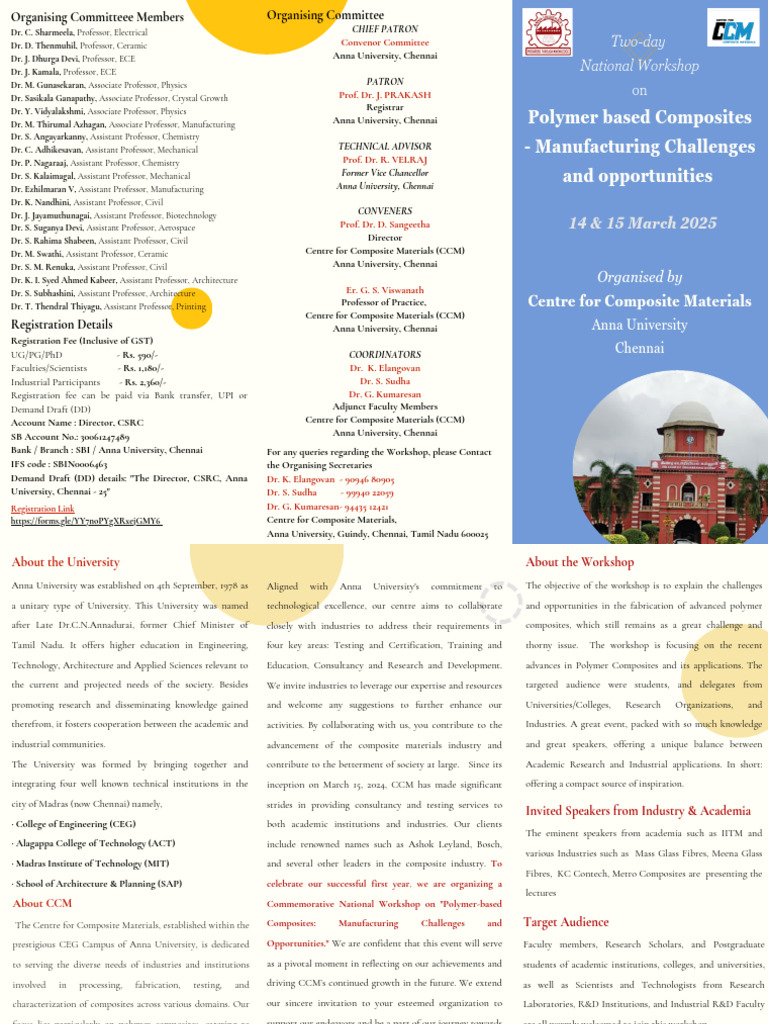 National Workshop Polymer Based Composites | PDF