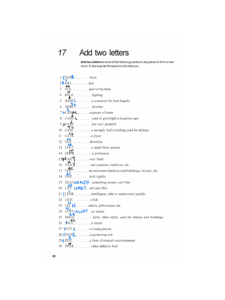 Add_Two_Letters | PDF