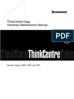 Thinkcentre Edge Hardware Maintenance Manual: Machine Types: 5068, 7558, and 7567