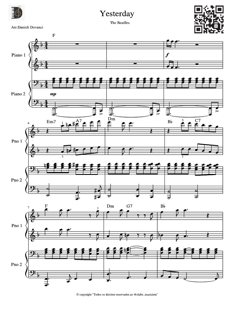 57 Yesterday - 4 maos | PDF
