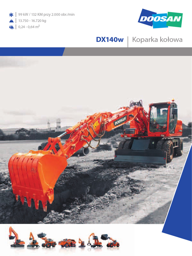 DTR Doosan DX 140 | PDF