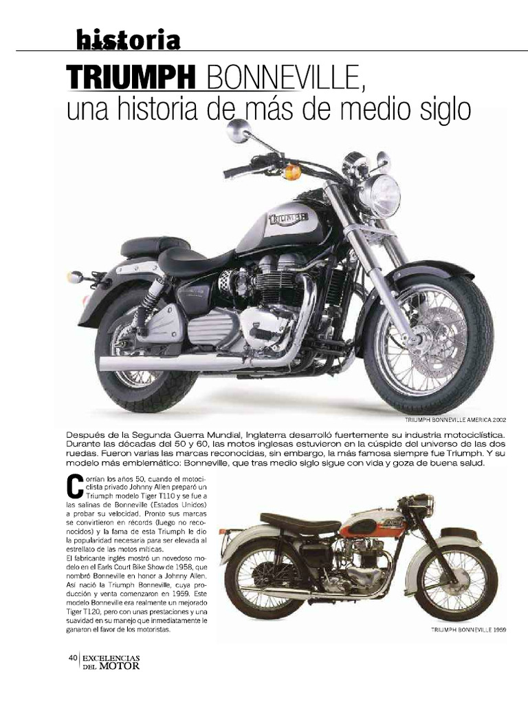 Triumph Boneville | PDF