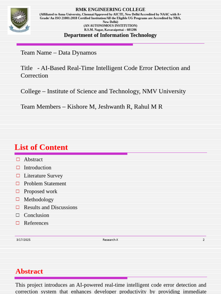 AI Code Error Detection System | PDF | Artificial Intelligence ...