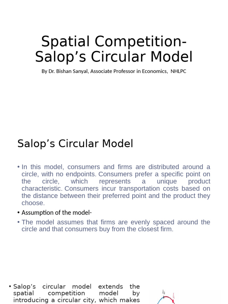 Spatial Competition Salop Circular Model | PDF | General Practitioner ...