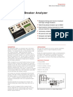 Programma EGIL Circuit Breaker Analyzer Tests Up to 240kV