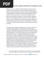 ASPA Cuestionario de Aserción en La Pareja | PDF