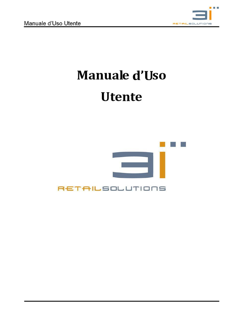 Manuale UTENTE | PDF