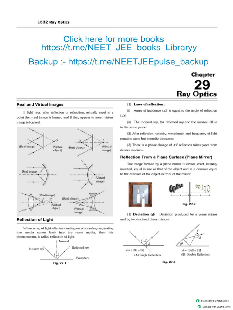 Ray Optics | PDF