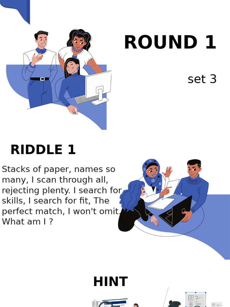 HR Process Riddles and Answers | PDF