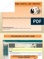 FORO GRUPAL ISO 9001-2008 DOCUMENTACIÓN SGC