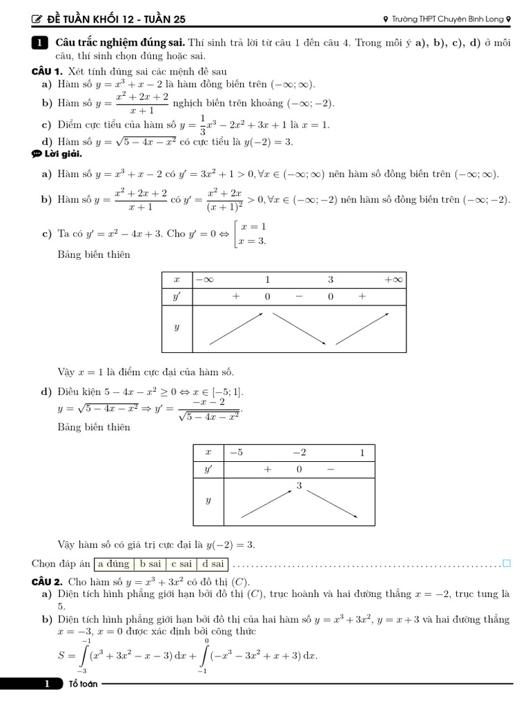 Bo de On Thi TNTHPT | PDF