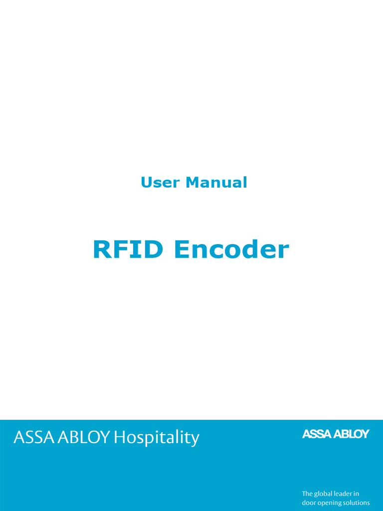 66 1001 001-6 User Manual RFID Encoder | PDF | Ip Address ...