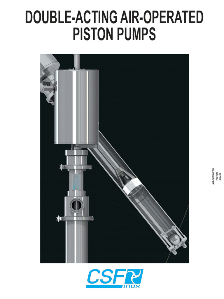 MANUAL BOMBA CSF ALIMENTARIA CAT - P-English | PDF | Pump | Piston