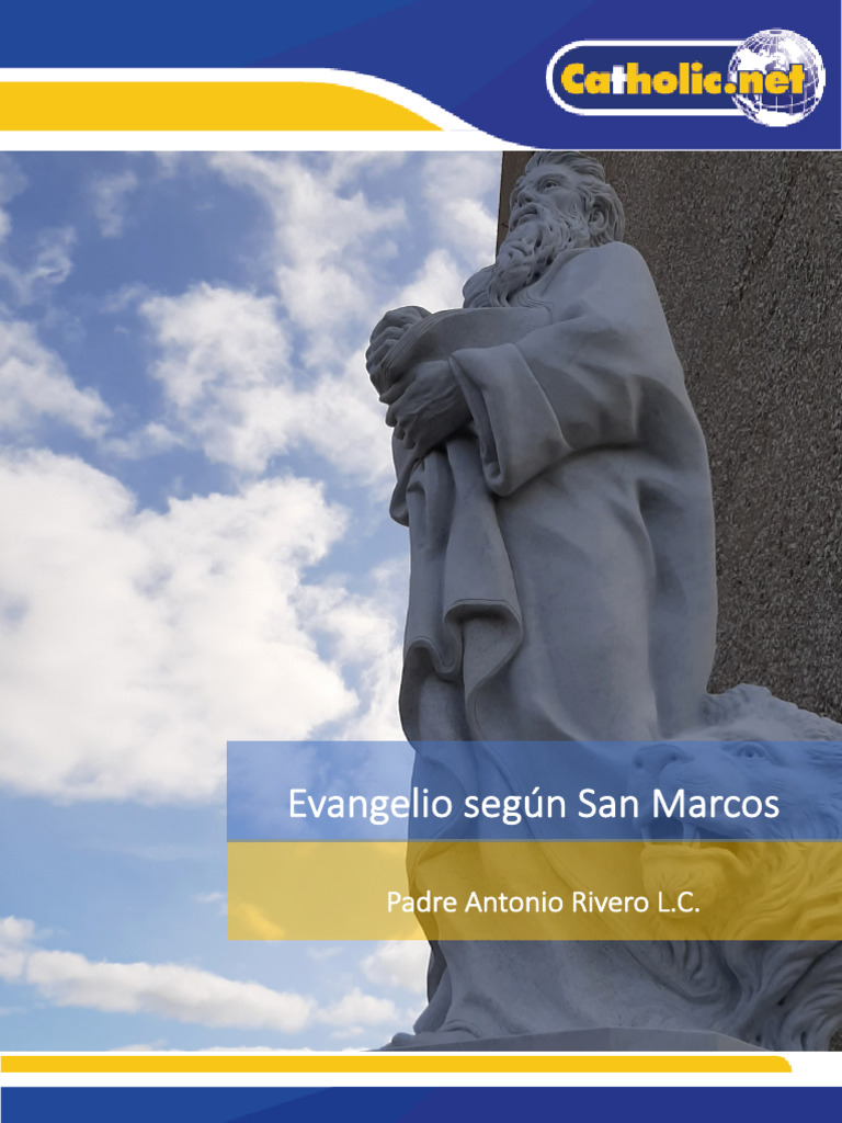 Evangelio Según San Marcos | PDF | Jesús | Evangelio de Marcos