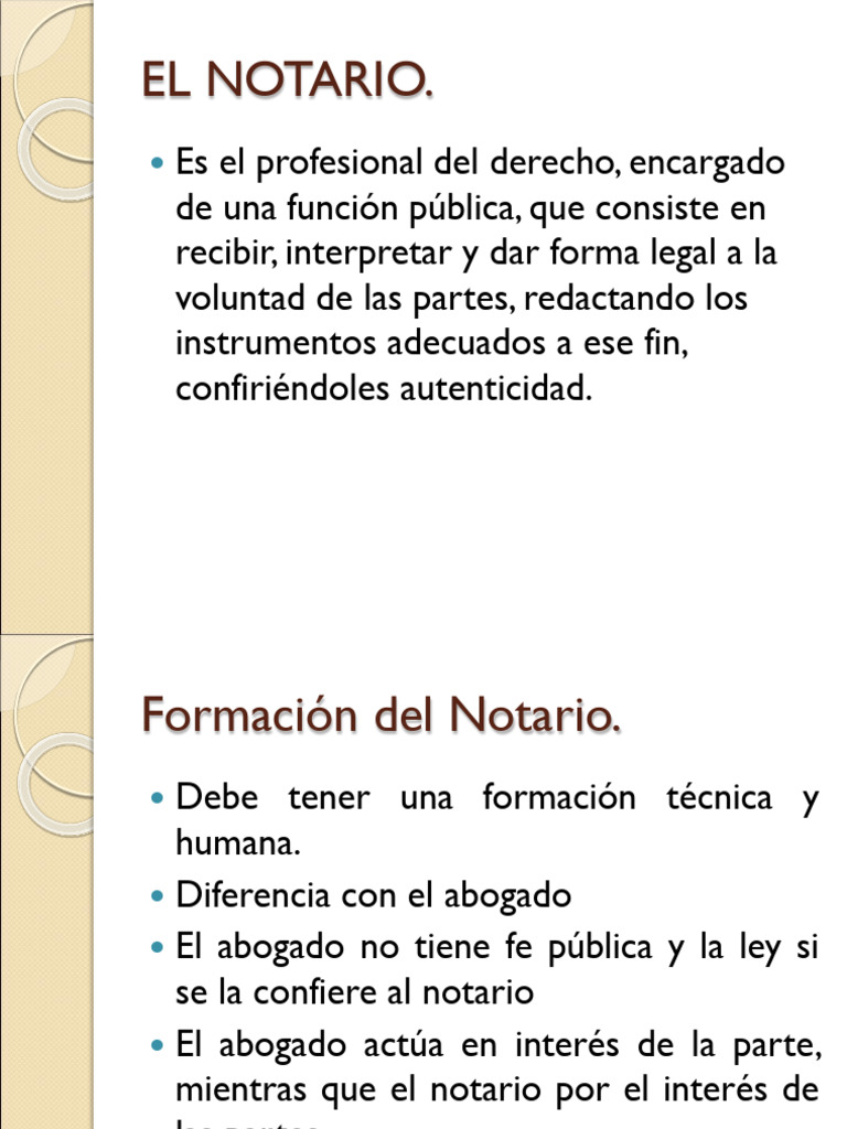 Funciones y Obligaciones del Notario | PDF | Abogado | Justicia