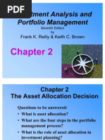 Chapter 2 - The Asset Allocation Decision