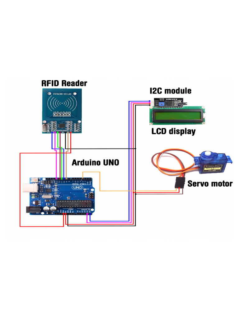 Rangkaian Door Lock Servo | PDF
