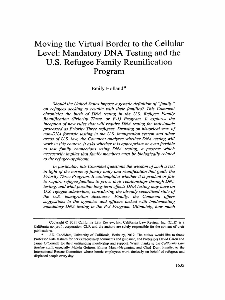 Full Text | PDF | Refugee | Asylum In The United States