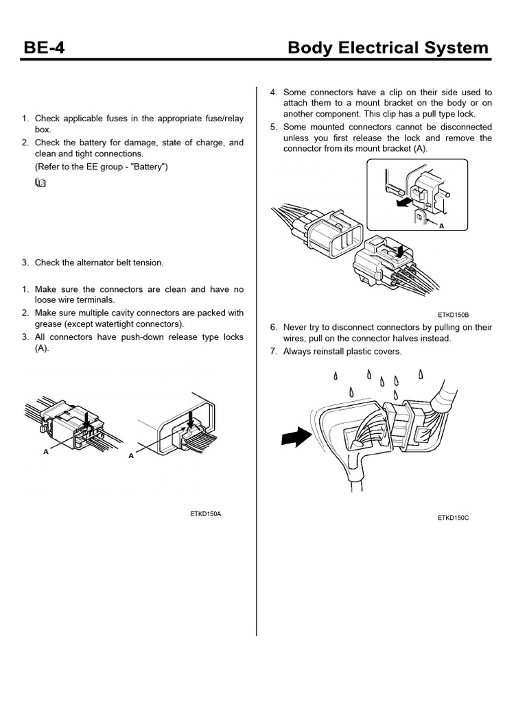 Vehicle Electrical System Troubleshooting Guide | PDF | Loudspeaker ...