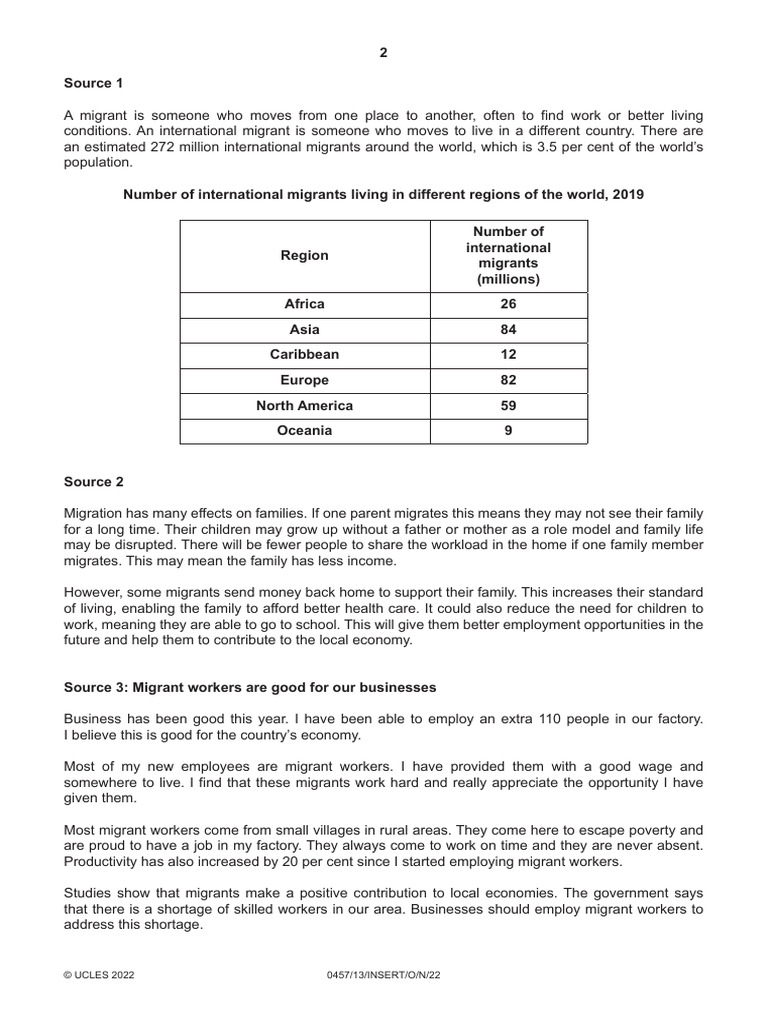 Impact of Migration on Families and Economies | PDF | Migrant Worker ...