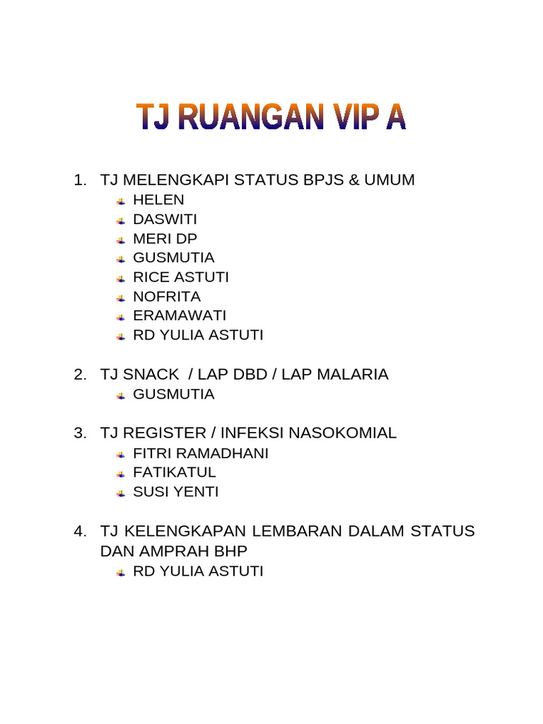 TJ Melengkapi Status BPJS | PDF