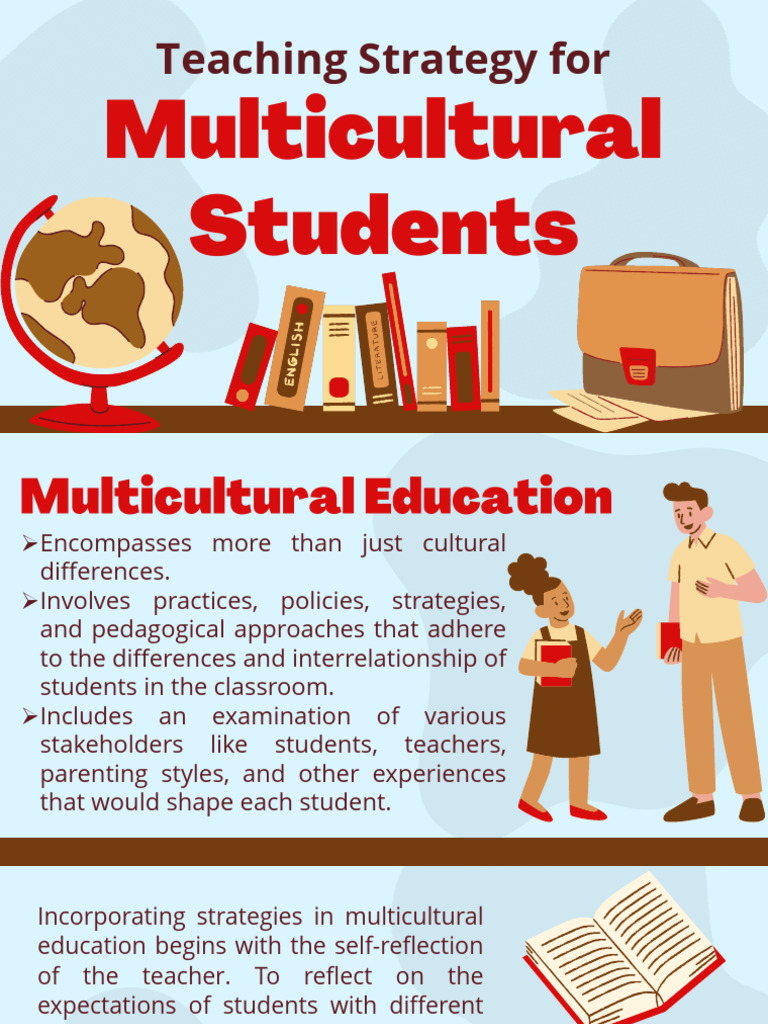 Teaching Strategy For Multicultural Students Pdf