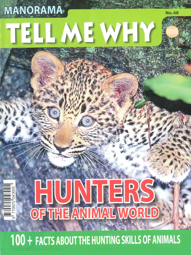 Tell Me Why - Hunters of The Animal World | PDF | Lynx | Lion